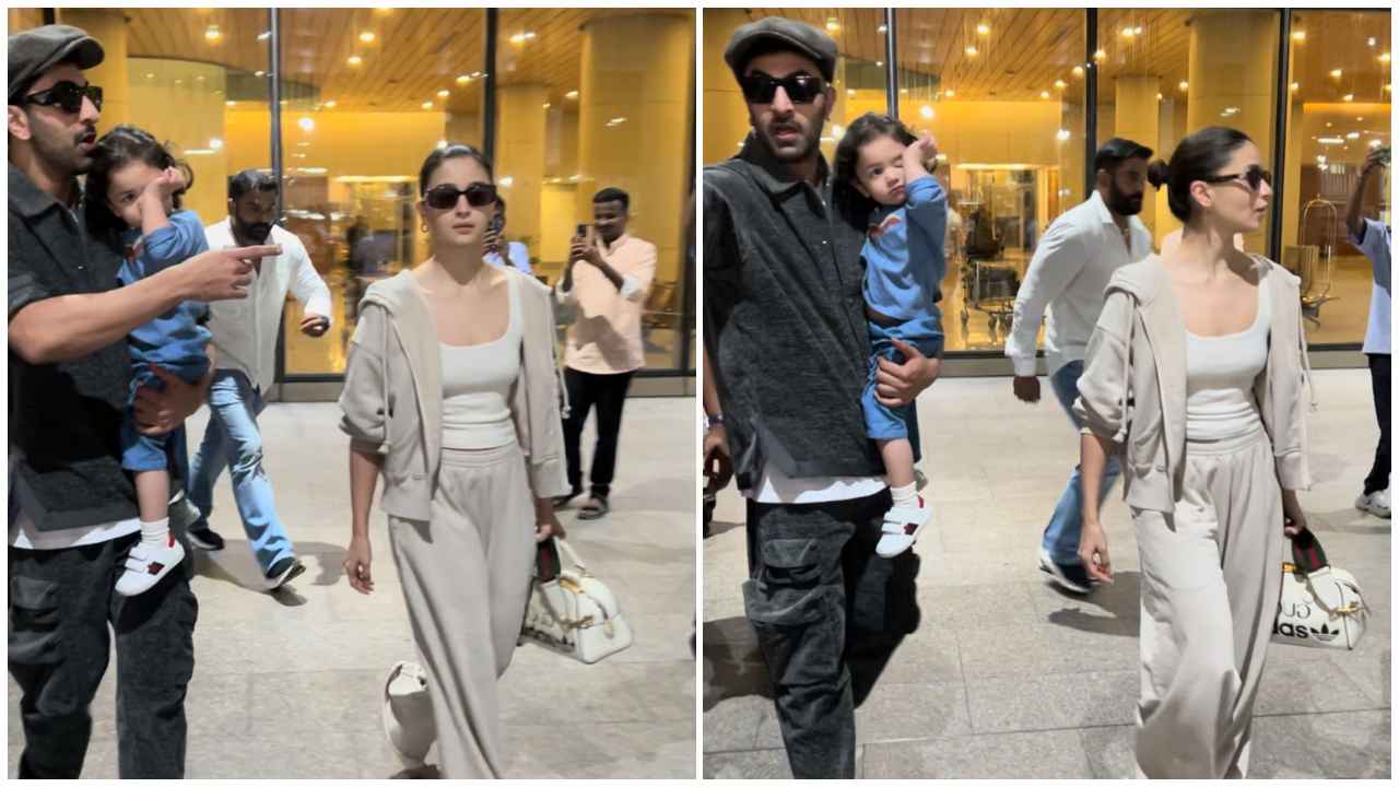 Alia Bhatt and Raha’s casually stylish airport looks prove they are the most fashionable mom-daughter duo in Bollywood (PC: Varinder Chawla)