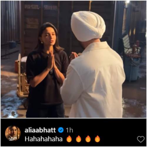 Jigra: Diljit Dosanjh hilariously dubs for Alia Bhatt in his Chal Kudiye special Instagram vlog; actress can't stop laughing