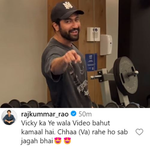 Vicky Kaushal and Rajkummar Rao's banter over Vicky Vidya Ka Woh Wala Video and Chhaava is best thing on internet today