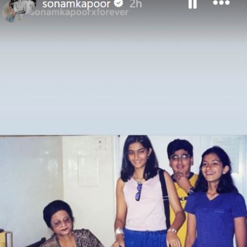 Sonam Kapoor drops endearing throwback PIC of her younger self with siblings Arjun, Rhea for daadi Nirmal Kapoor's 90s birthday