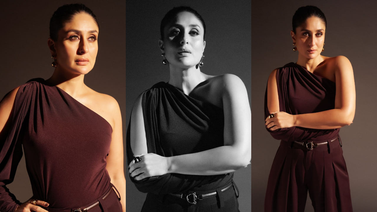 Kareena Kapoor in aubergine bodysuit