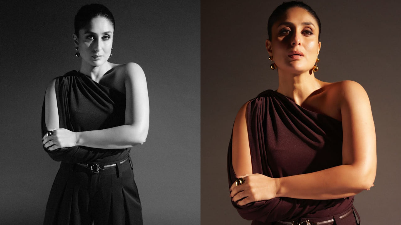 Kareena Kapoor in aubergine bodysuit