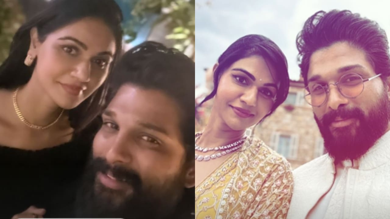 In PICS: Allu Arjun celebrating ‘milestones’ on wife Sneha Reddy’s birthday is a love-filled moment you can’t miss