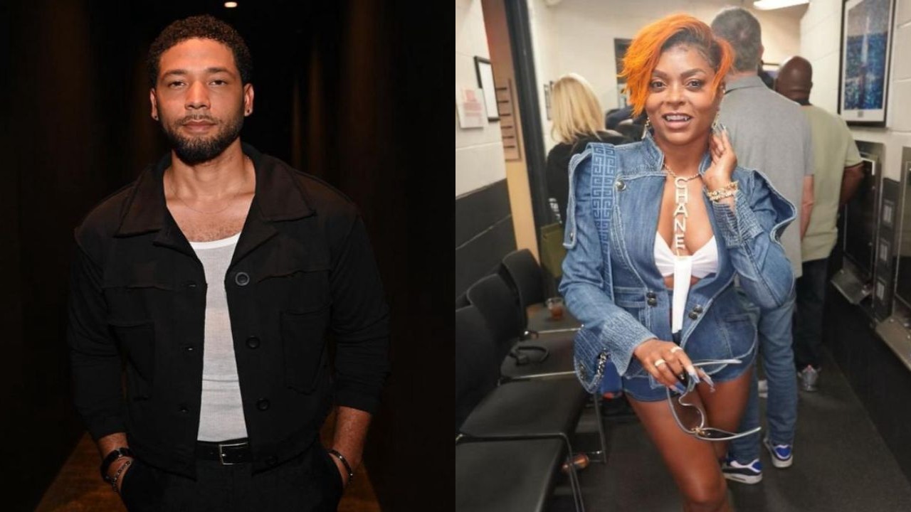 Jussie Smollett and Taraji P. Henson (CC: Instagram)