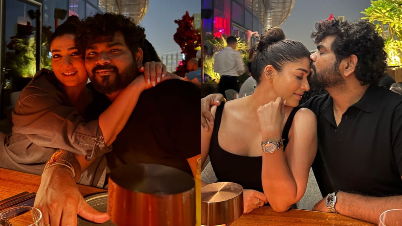 In PICS: Nayanthara pours her heart out in emotional note for husband Vignesh Shivan on his birthday: 'I love you beyond words'