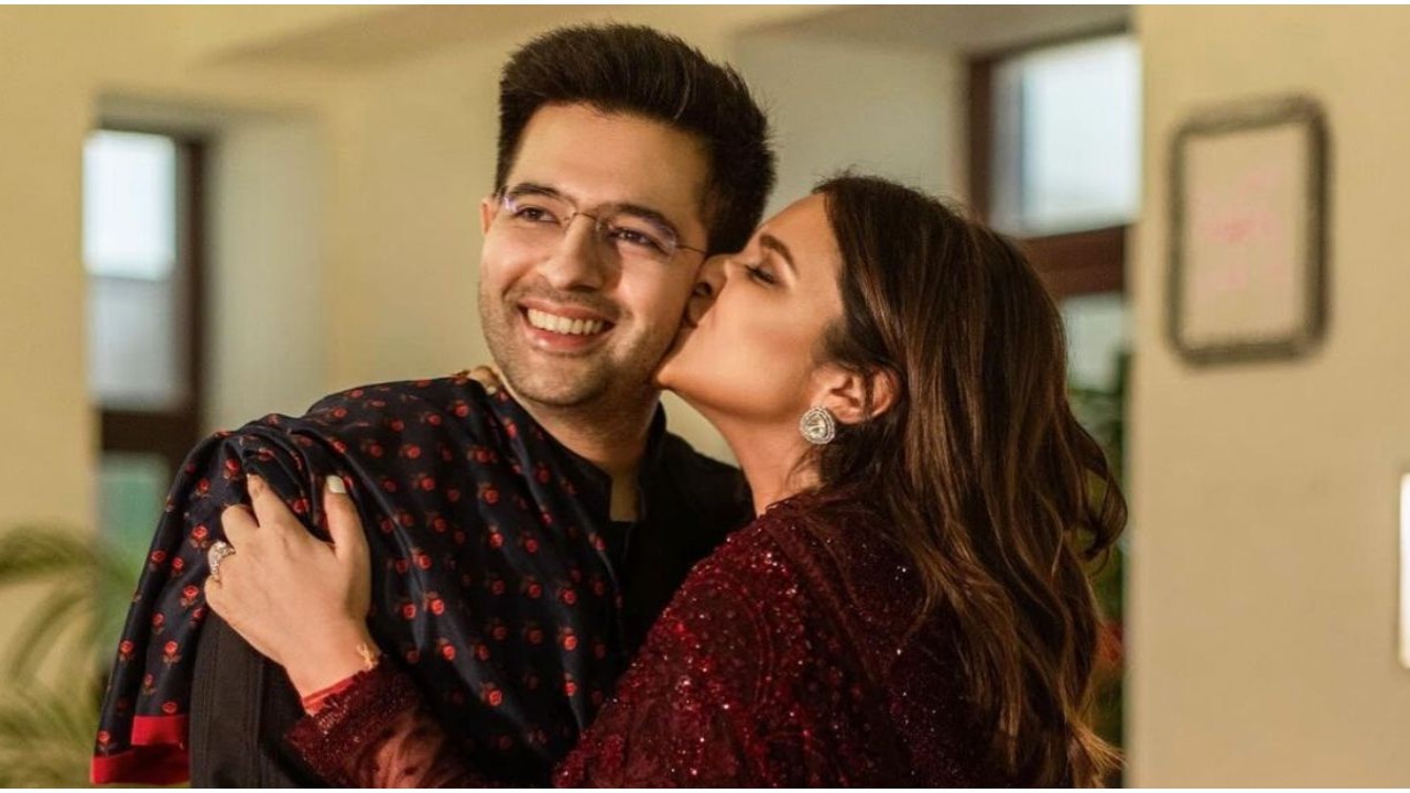 Parineeti Chopra drooling over hubby and 'youngest MP' Raghav Chadha as he plays Tennis in viral video proves she is head over heels in love with him