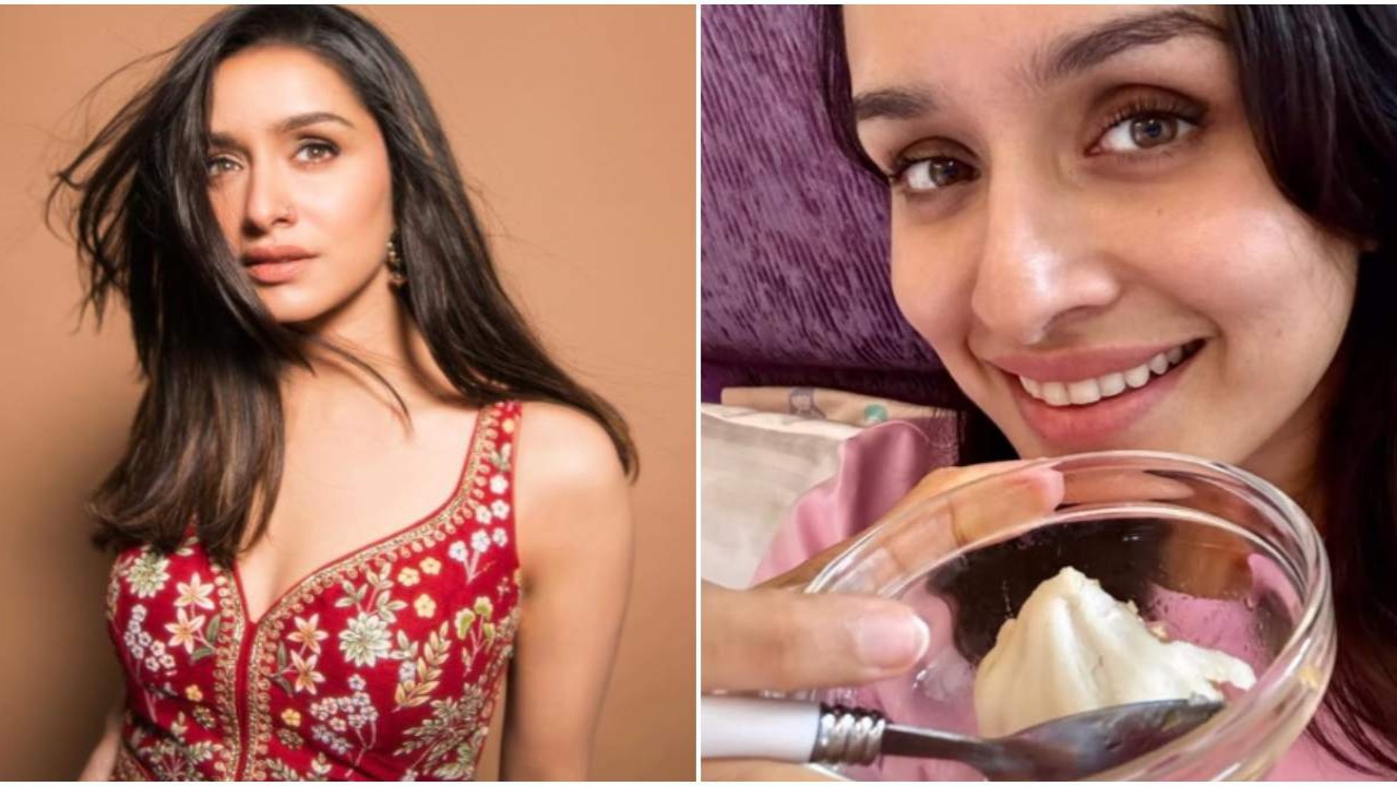 WATCH: Shraddha Kapoor drops cute glimpses of gorging on 'rooh ko choo jaane wale modaks'; says 'Ek saal ka quota...'