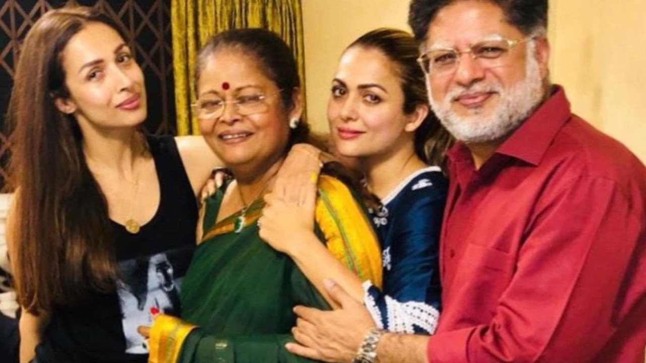 Malaika Arora's father Anil Arora passes away, ex-husband Arbaaz Khan arrives at her mother's residence; WATCH