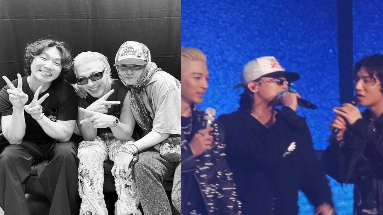 Daesung, Taeyang, G-Dragon: images from Taeyang's Instagram, X