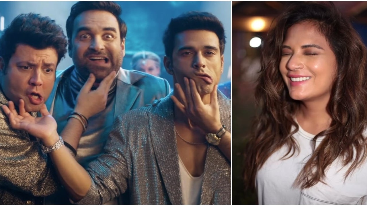 Fukrey 3 Turns 1: Richa Chadha は「Bholi Punjaban」への愛を語ります。プルキット・サムラット、ヴァルン・シャルマ、ミスターディープ・シン・ランバ監督が感激する