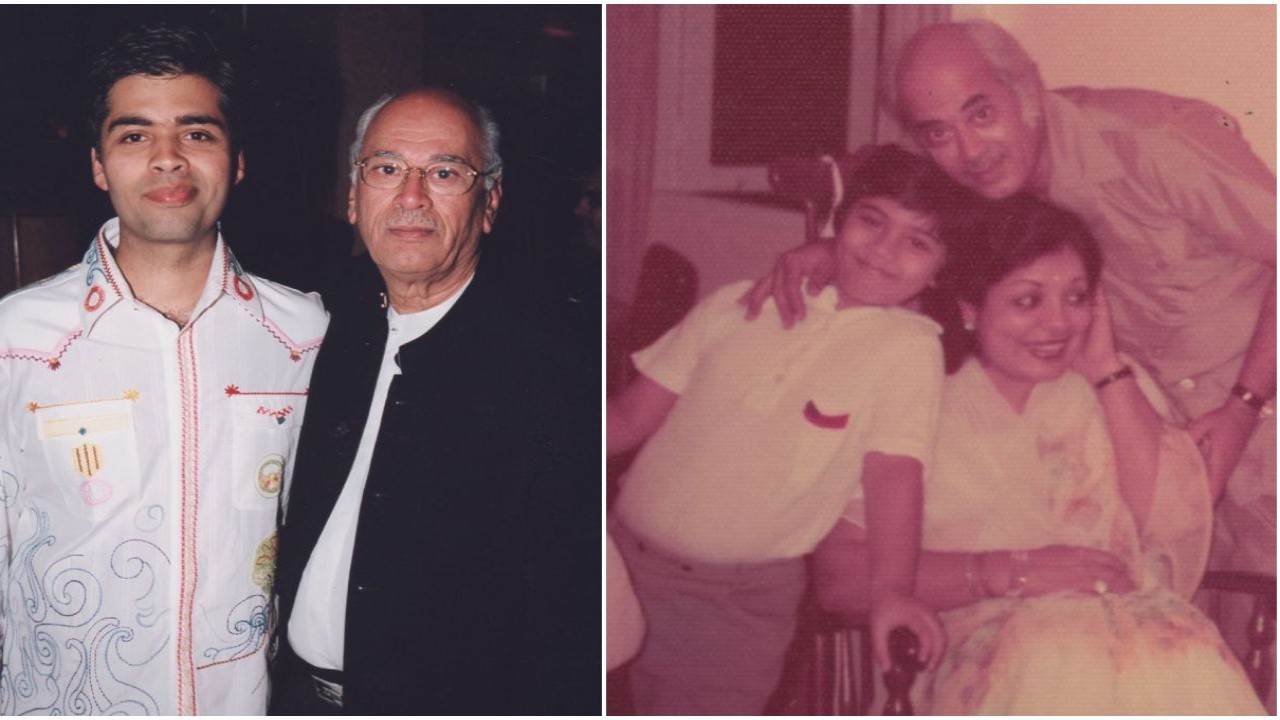 Karan Johar drops Gold THROWBACK pics with ‘brightest guiding light’ Yash Johar on his birth anniversary; ‘Miss you every day papa'