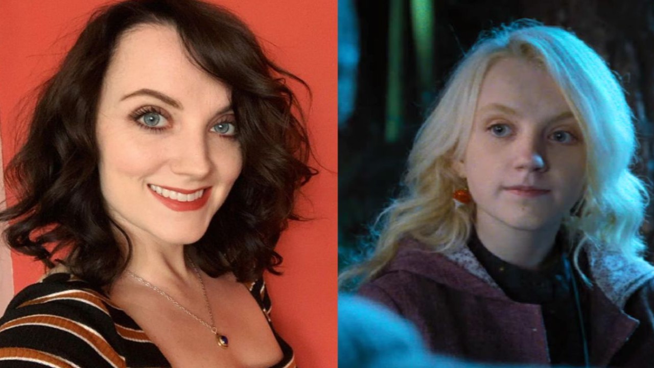 Evanna Lynch (Image 1 via Instagram, image 2 via YouTube/Harry Potter)