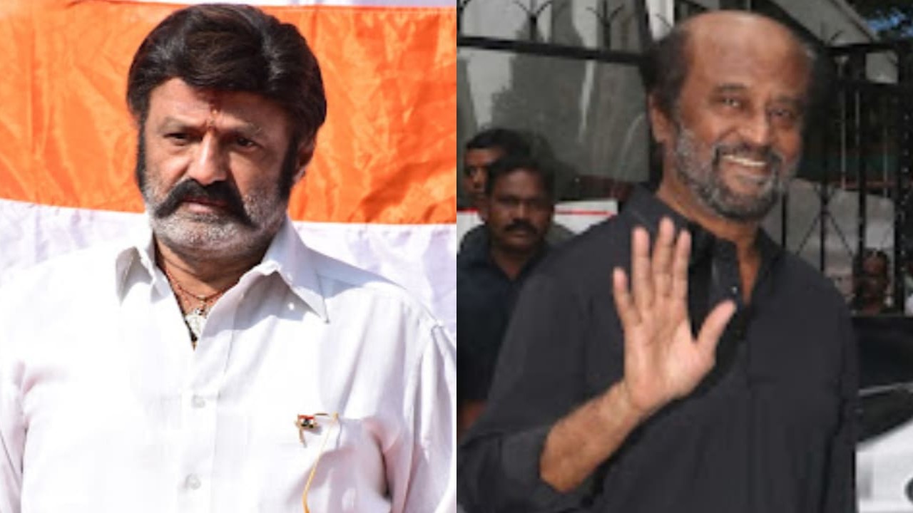 'Action king, collection king, dialogue delivery king..': Rajinikanth sends best wishes to Nandamuri Balakrishna as he completes 50 years in cinema