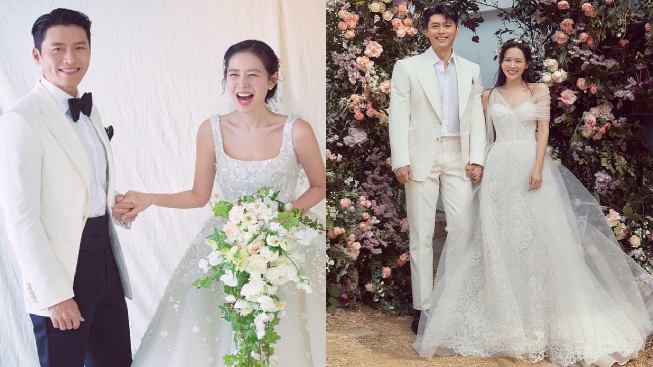 Hyun Bin & Son Ye-Jin 's dreamy wedding outfits