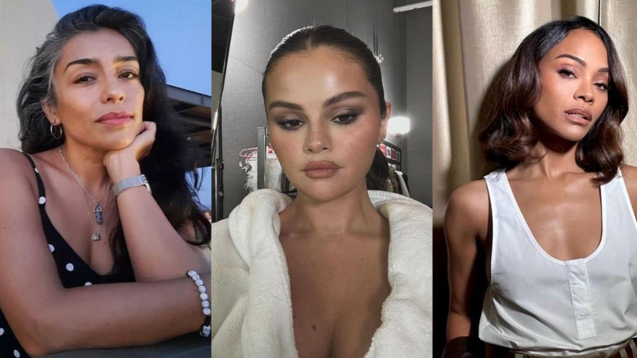 Adriana Paz, Selena Gomez and Zoe Saldana (CC: Instagram)