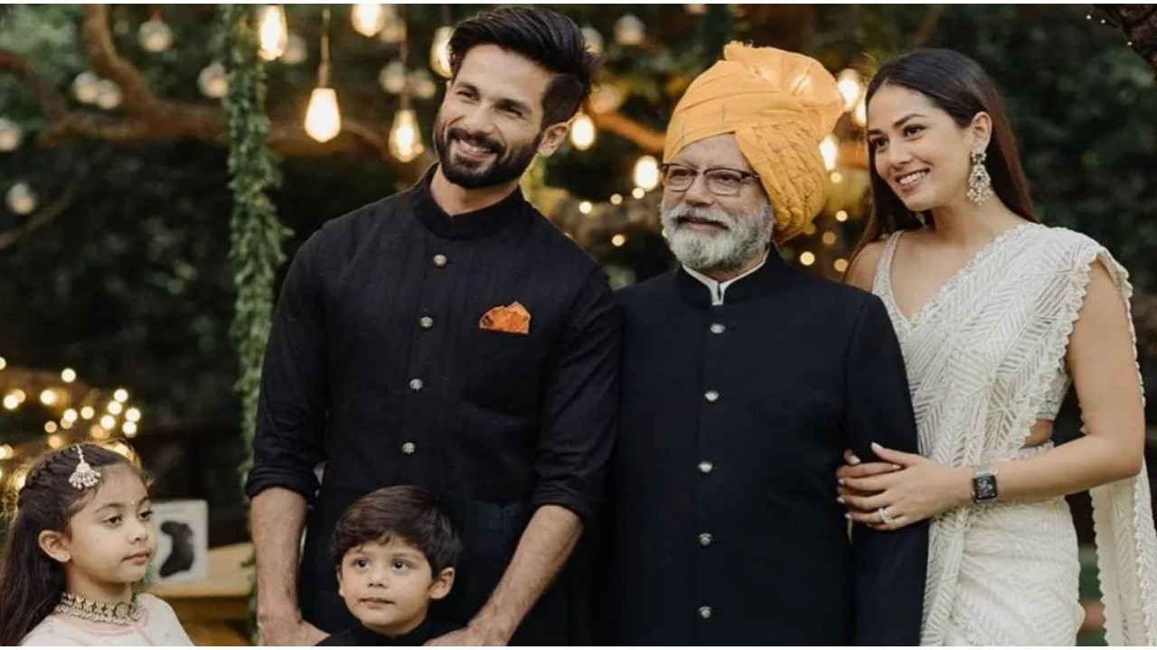 Shahid Kapoor-Mira Rajput’s kids Misha and Zain call grandfather Pankaj Kapoor ‘no-rule man’; veteran actor says, ‘This is their thrill’