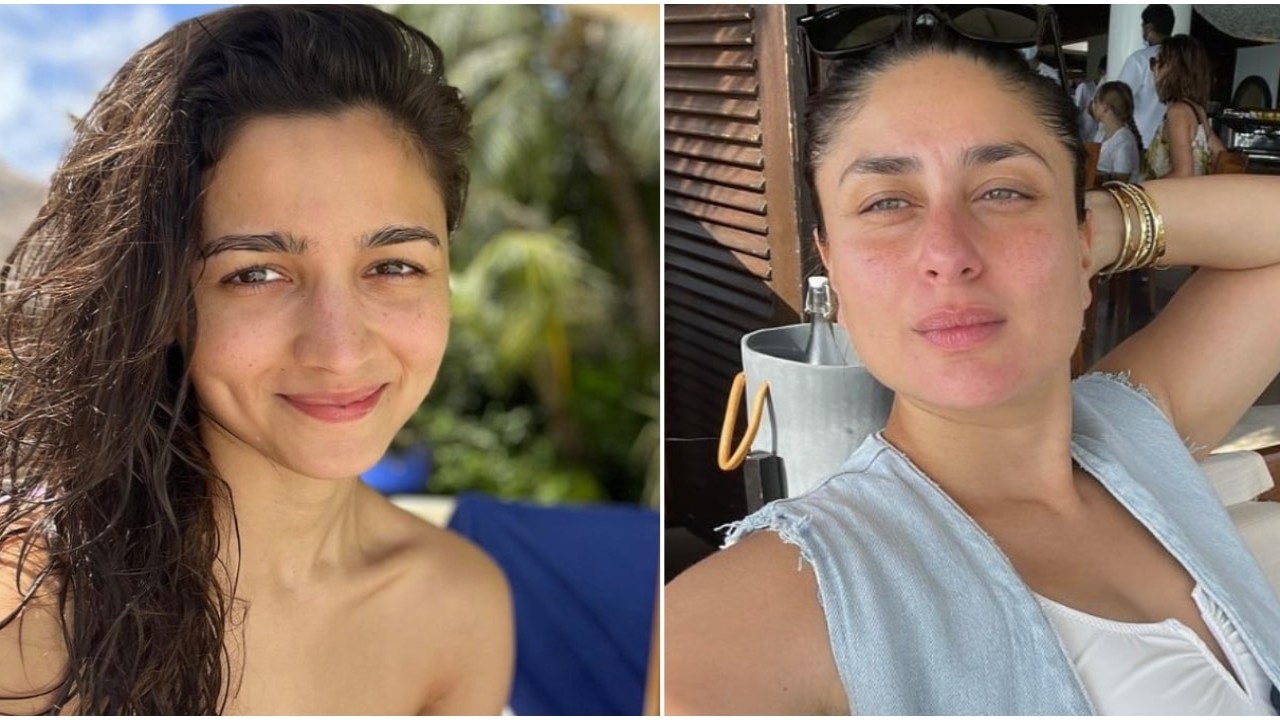 Nanad-Bhabhi Kareena Kapoor Khan and Alia Bhatt get chatty as they pose together for paps; fans call it Shanaya, Poo reunion: WATCH