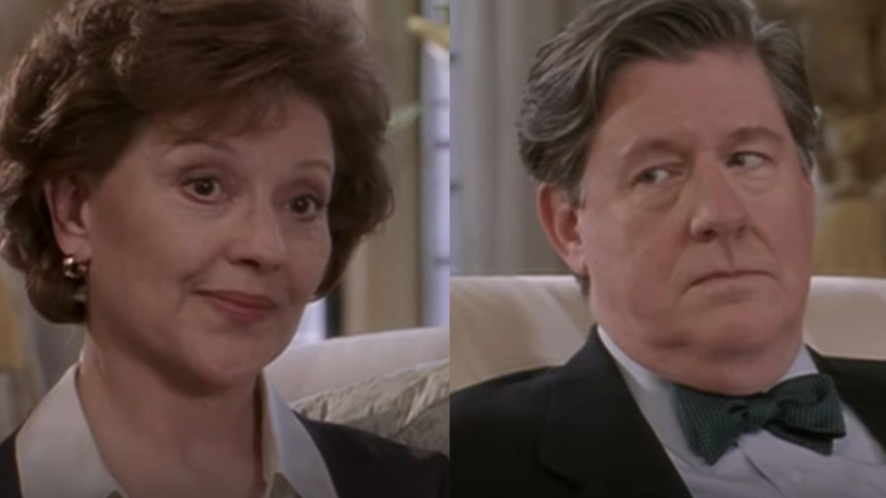 Kelly Bishop and Edward Herrmann (Image via YouTube/Netflix)