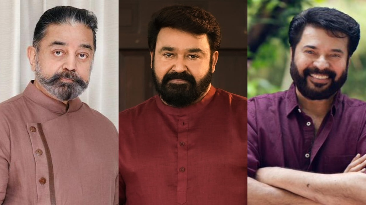 Kamal Haasan Instagram, Mohanlal X, Mammootty X