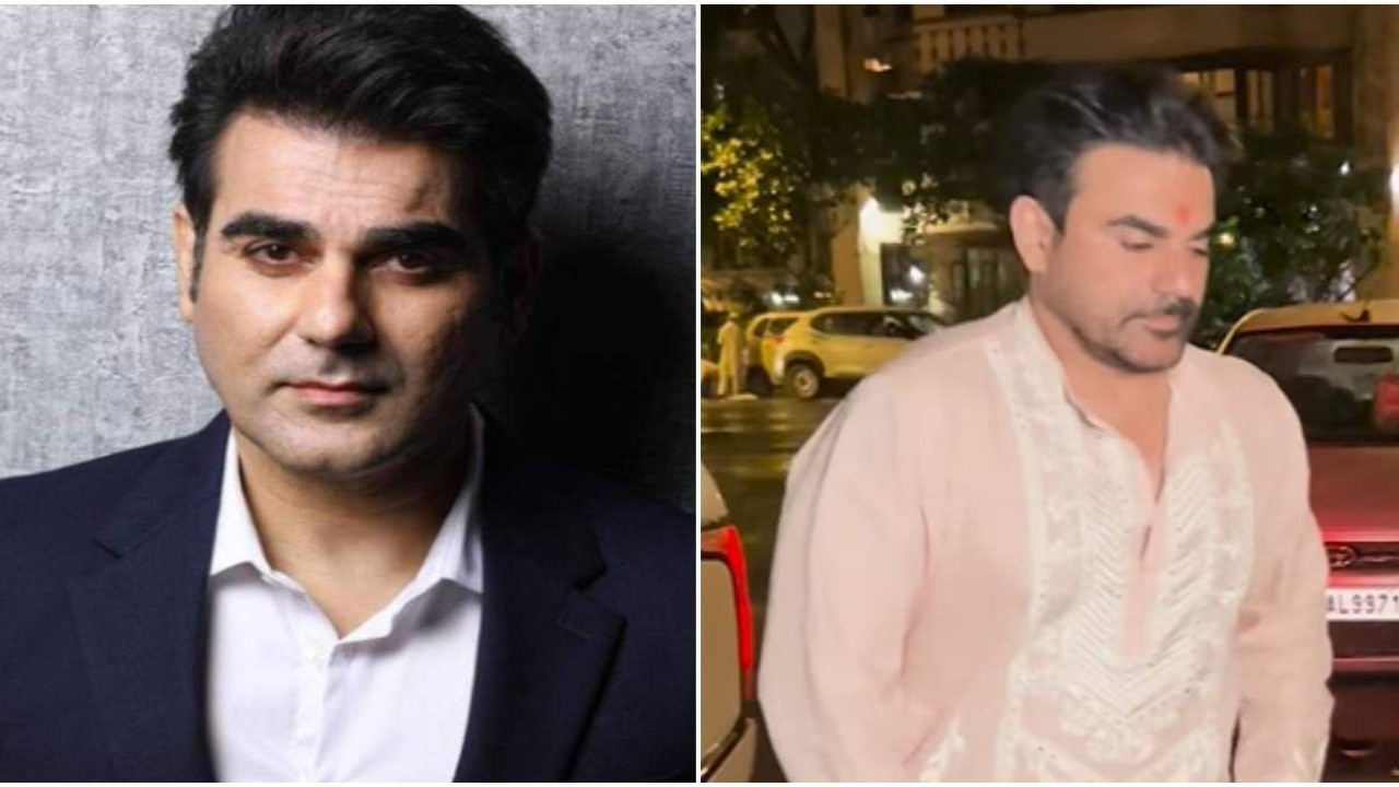 Anil Mehta's Demise: Arbaaz Khan attends Malaika Arora's late father's prayer meet to offer condolences