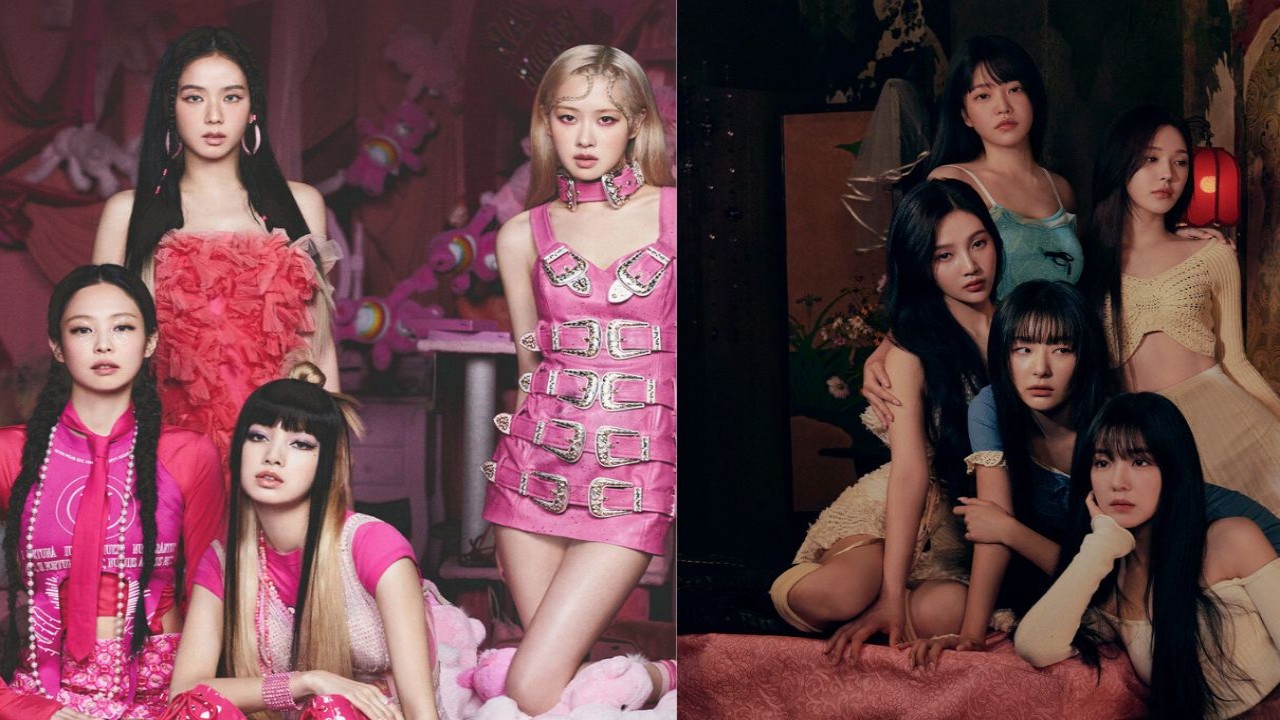 BLACKPINK: courtesy of YG Entertainment, Red Velvet: courtesy of SM Entertainment