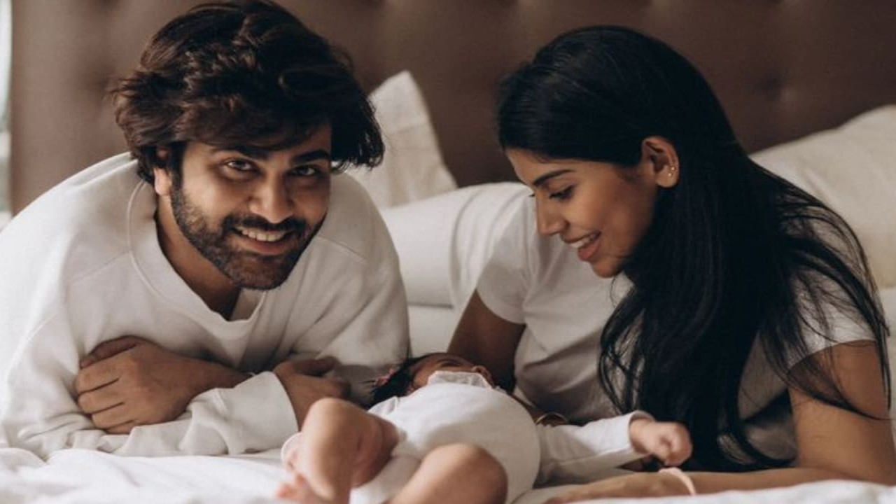 FIRST PHOTO: Jaanu actor Sharwanand reveals face of daughter Leela Devi Myneni as he enjoys family vacation