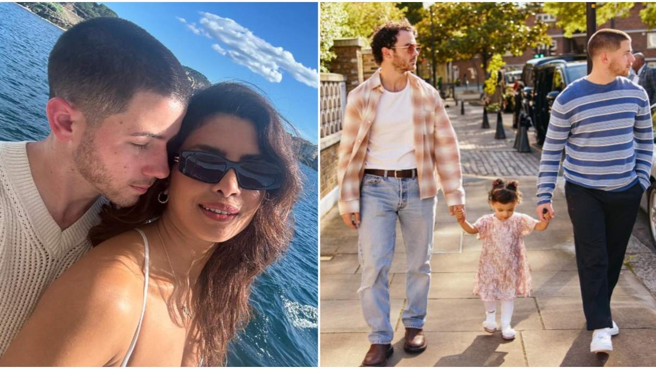 Priyanka Chopra’s daughter Malti walks holding dad Nick Jonas and uncle Kevins’ hands in UNSEEN PIC and it’s perfect birthday post