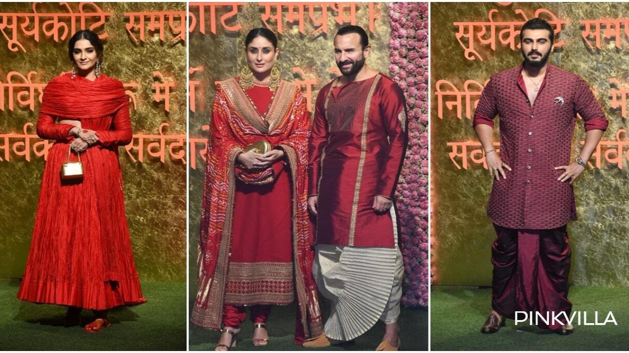 Ganesh Chaturthi 2024: Kareena Kapoor goes desi with Saif Ali Khan; Aamir Khan arrives with sons Junaid and Azad; Arjun and Sonam Kapoor make style statement at Ambani residence