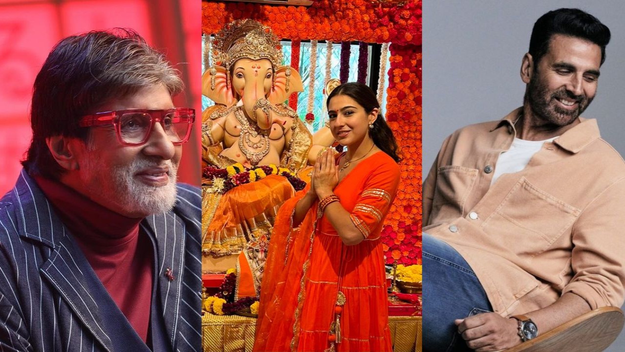 Ganesh Chaturthi 2024: Amitabh Bachchan, Kareena Kapoor Khan, Akshay Kumar, Sara Ali Khan and more celebs extend warm wishes to fans