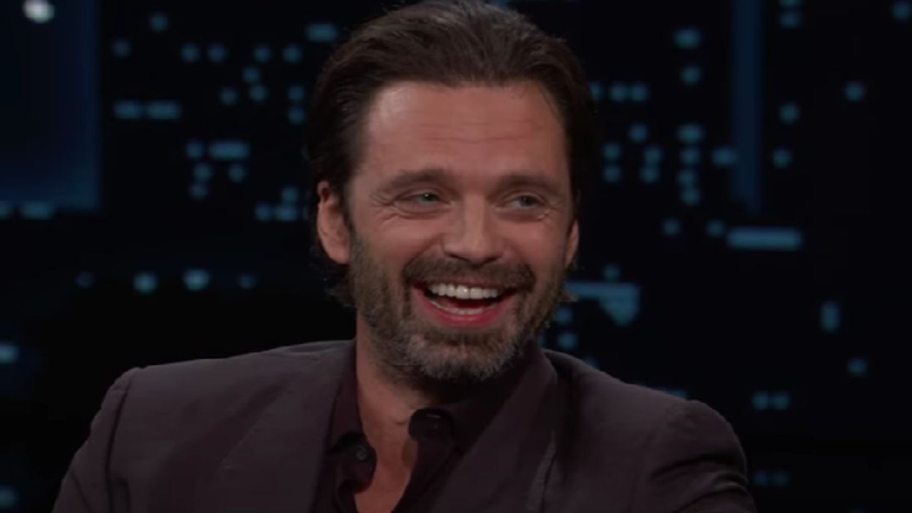 Sebastian Stan (Image via YouTube/Jimmy Kimmel Live)