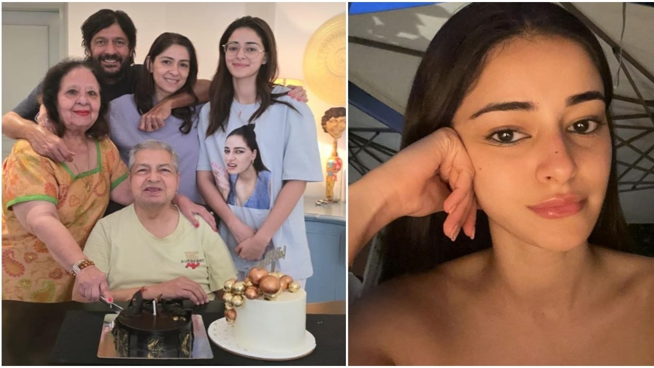 Call Me Bae Ananya Panday が祖父母の結婚記念日を心温まる家族の写真で祝う、こちらを参照