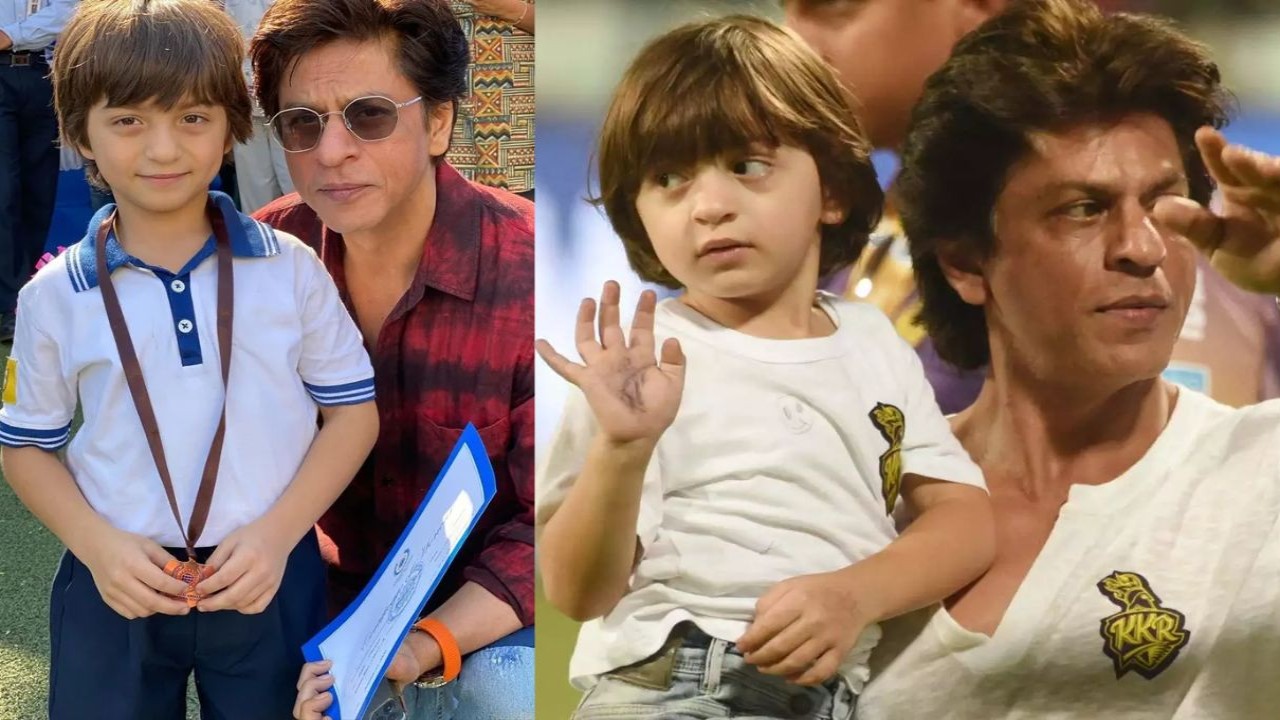 THROWBACK: When SRK’s son AbRam felt people come to meet his dad because he is handsome (Instagram/@poojadadlani02)