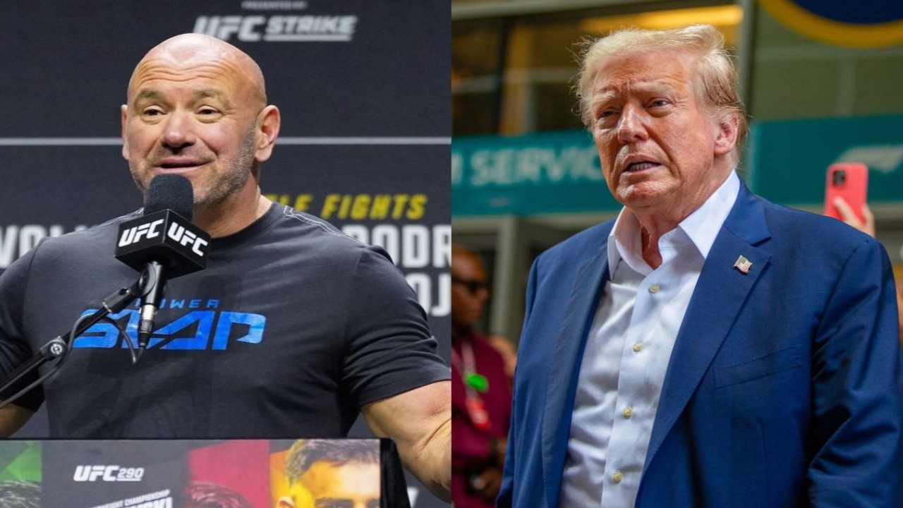 ‘Cheat on Jon Jones’: Fans Troll as Dana White Claims Donald Trump Is Number 1 Fighter of All Time