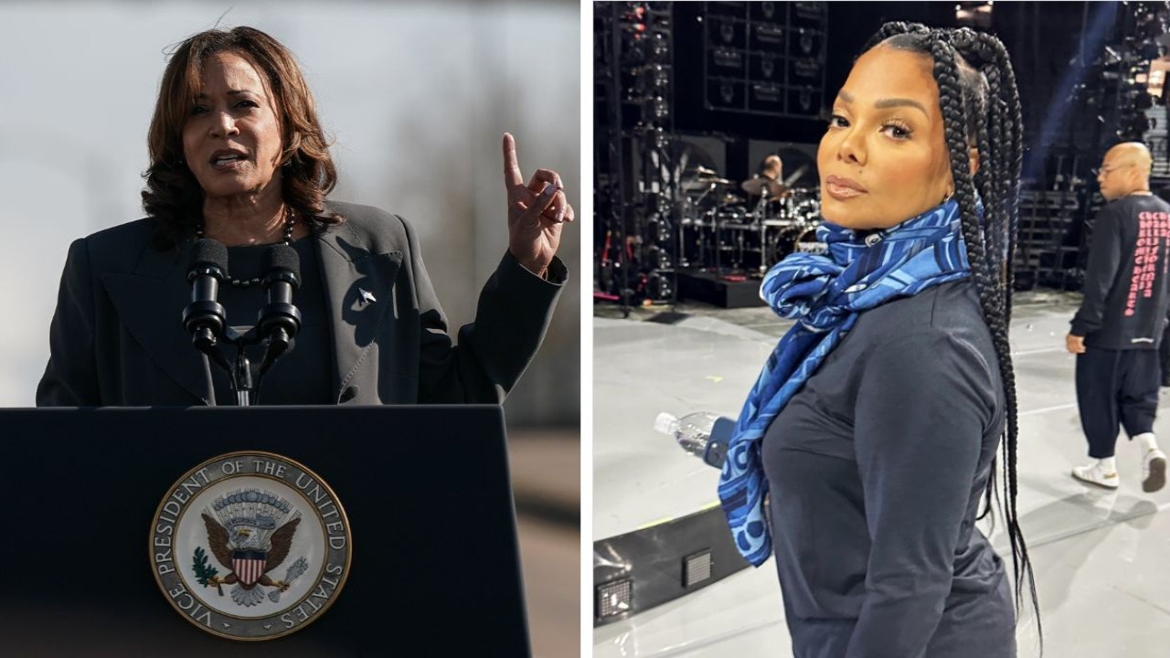 Did Janet Jackson apologies for calling Kamala Harris "Not Black"? 