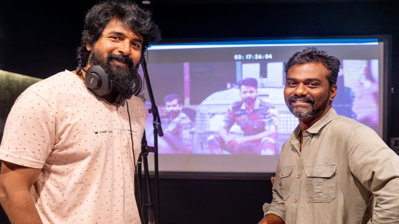 WATCH: Sivakarthikeyan completes dubbing for Amaran; makers call it a ‘Mission accomplished with precision’