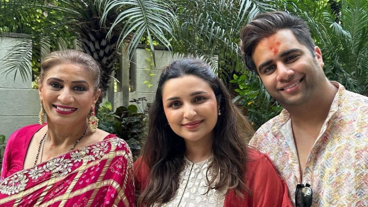  Rajiv Adatia, Neela Adatia, Parineeti Chopra