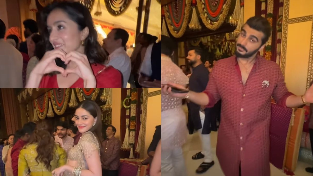  INSIDE glimpses of Shraddha, Ananya and more from Ambani’s Ganapati celebrations; WATCH