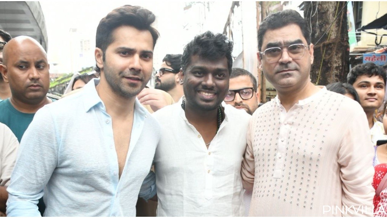 Baby John team Varun Dhawan, Atlee, Murad Khetani visit Lalbaugcha Raja to seek blessings ahead of December release: WATCH