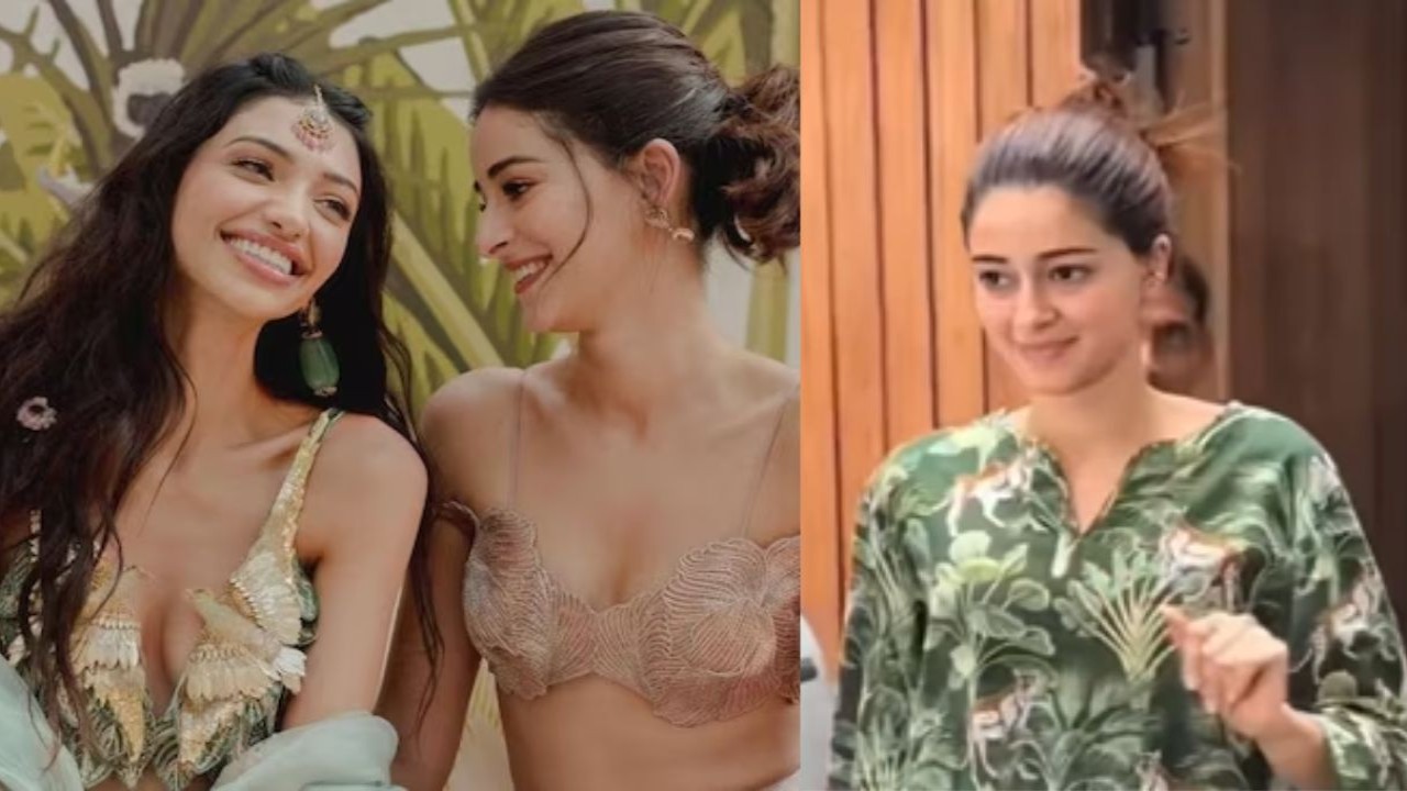 Ananya Panday visits cousin Alanna's house after latter shares glimpses of her son River's first flight; WATCH