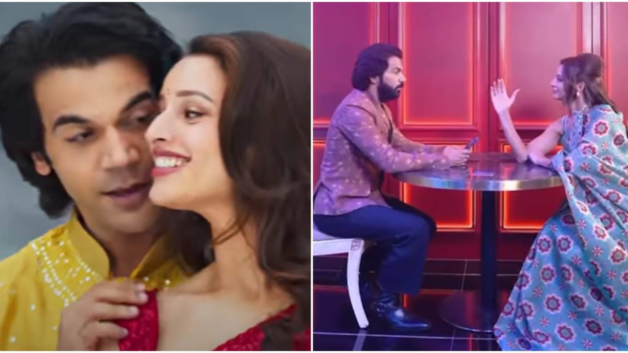 Rajkummar Rao plays ‘woh wala game’ with Vicky Vidya Ka Woh Wala Video co-star Triptii Dimri and the result is a BIG surprise; WATCH