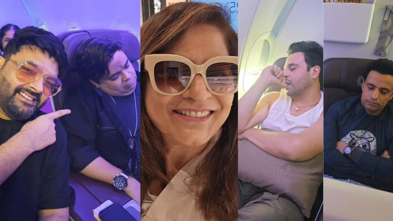 The Great Indian Kapil Show Season 2's Archana Puran Singh REVEALS how Krushna Abhishek, Rajiv Thakur, Kiku Sharda SLEEP on flight