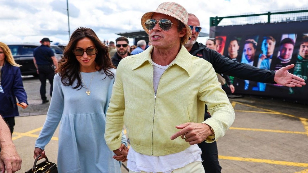 Brad Pitt and Ines de Ramon (CC: Getty Images)