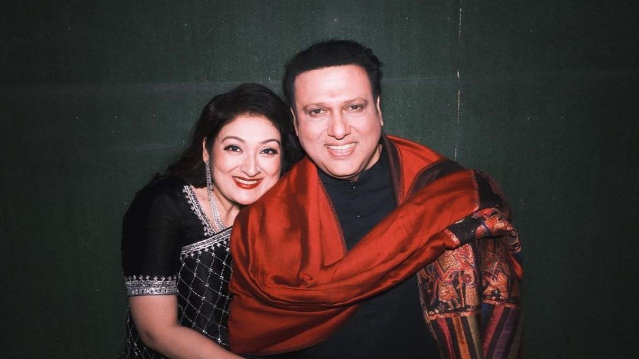 Govinda’s wife Sunita recalls meeting actor as a schoolgirl when he was in college; says she was challenged to impress him