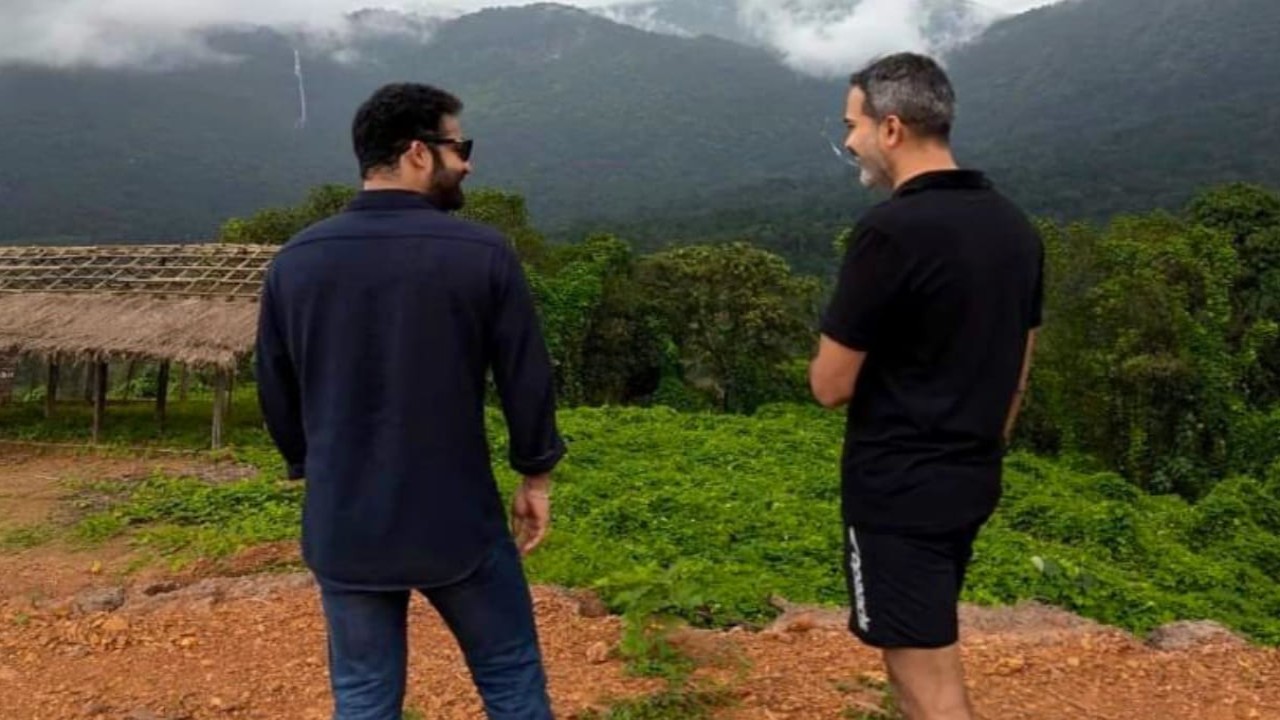 'The calm before the tsunami': Prashanth Neel's wife writes as she shares director's PIC with Jr NTR ahead of Devara's release