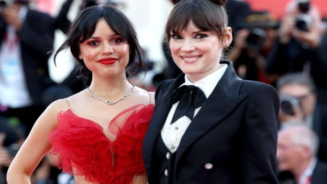 Winona Ryder and Jenna Ortega (Credits: Getty)