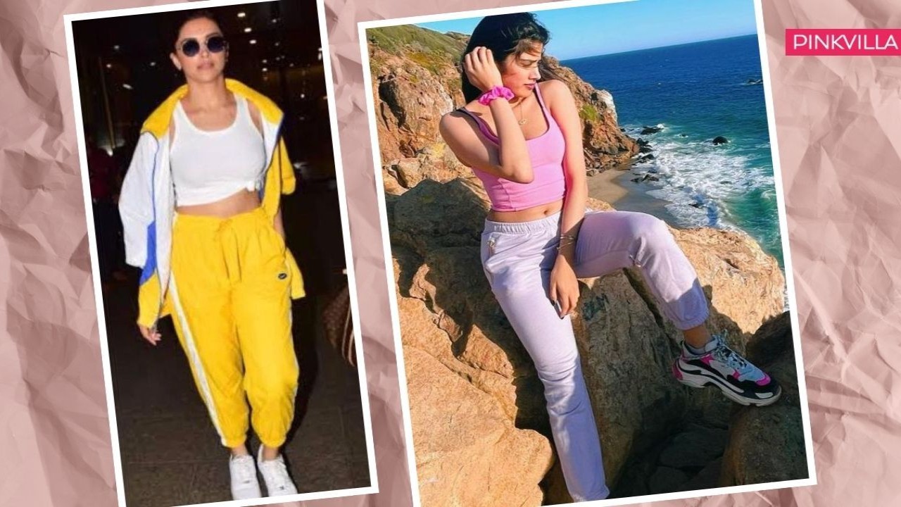 5 celebs who aced tank top and track pants combo