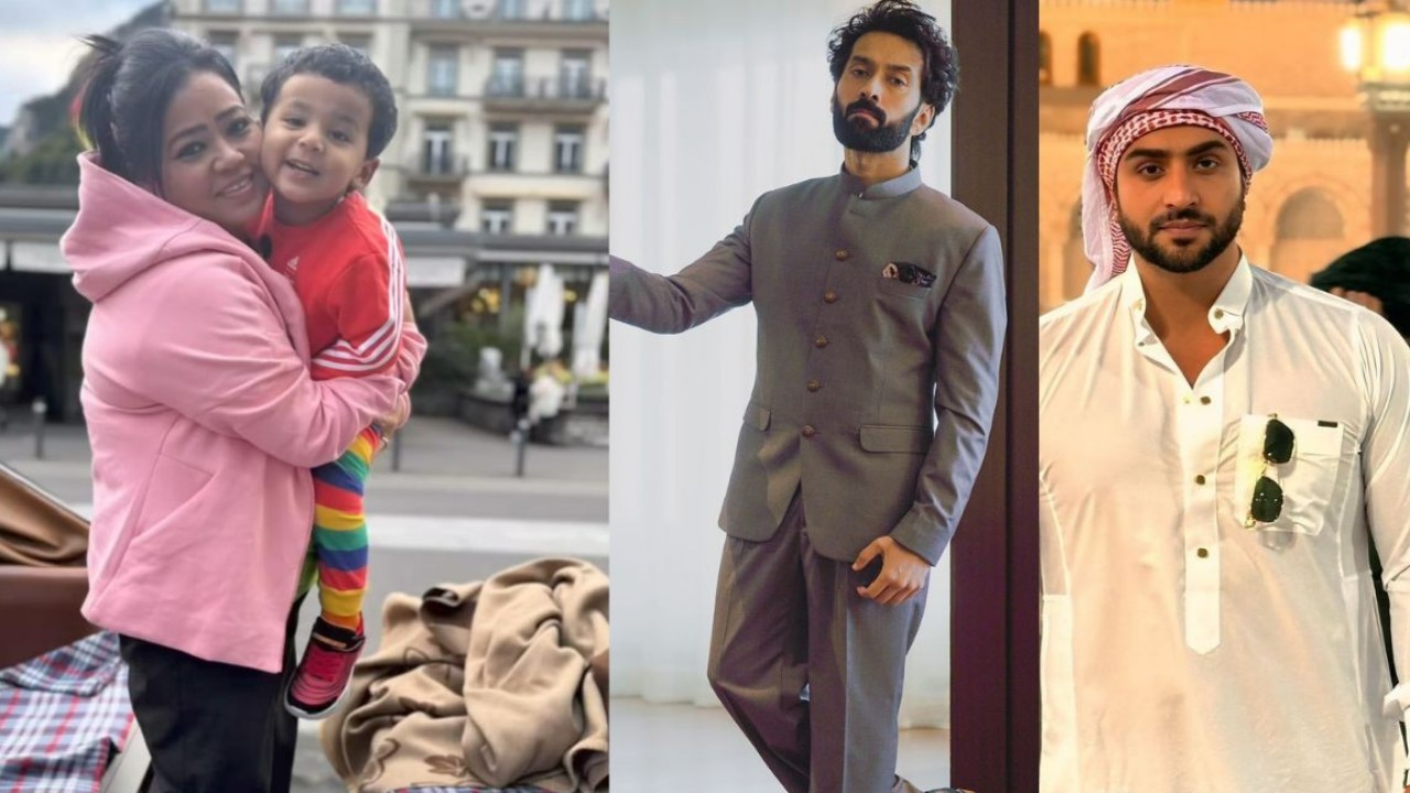 Bharti Singh's son Gola gives her a cute kiss, Nakuul Mehta and Aly Goni leave sweet comments; Watch