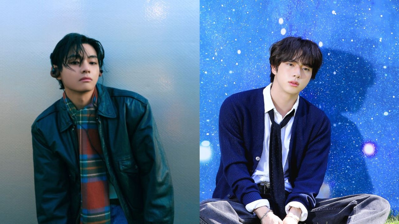 V, Jin: images from BIGHIT MUSIC