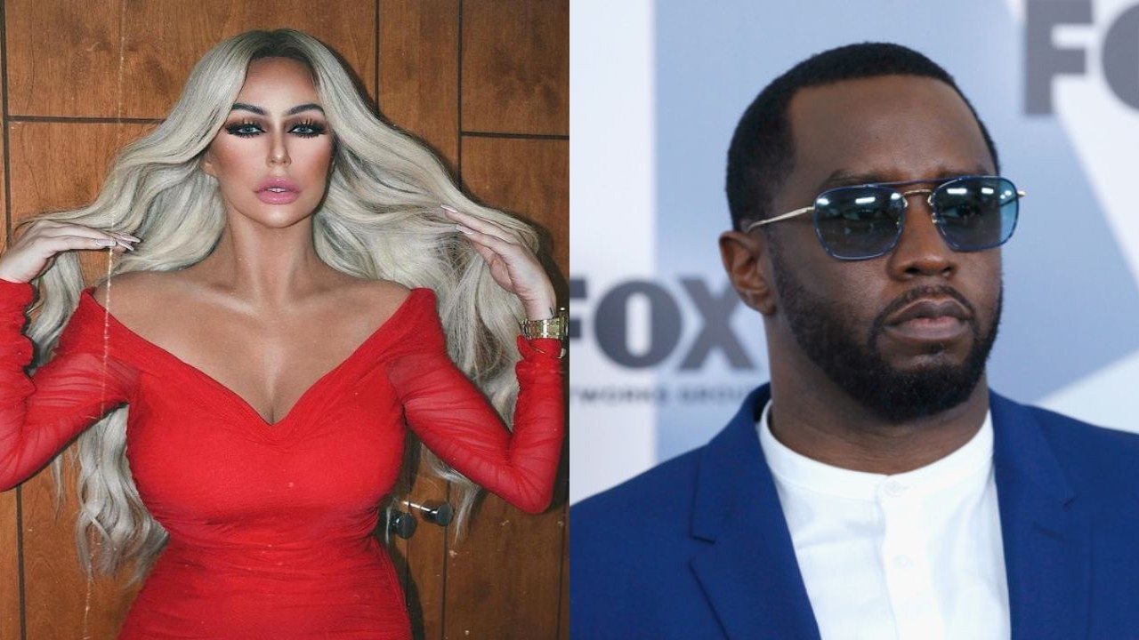 Aubrey O’Day (CC: Instagram) and Sean 'Diddy' Combs (CC: Getty images)