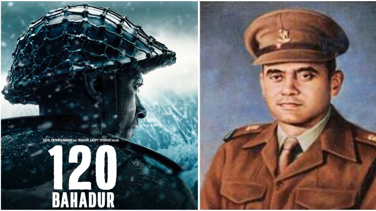 120 Bahadur: All you need to know about Farhan Akhtar’s role of Major Shaitan Singh PVC in war-drama based on battle of Rezang La